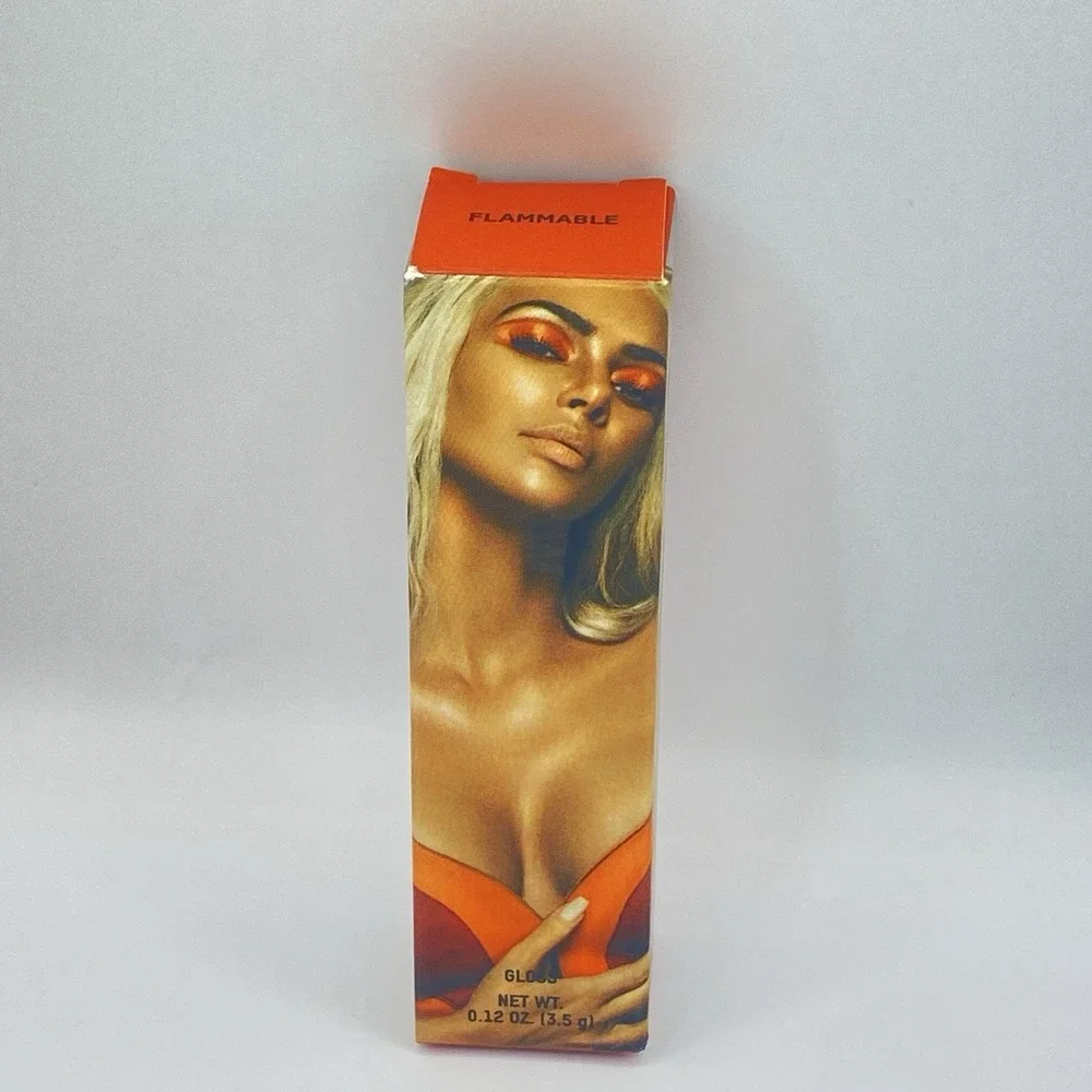 KKW Kim Kardashian Beauty Flammable Lipgloss New Discontinued Limited Edition